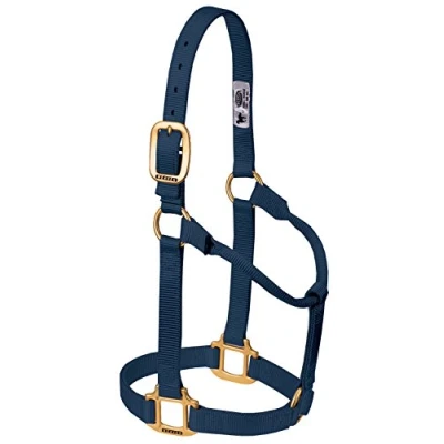 Imagen de Weaver Leather Original Cabestro no Ajustable, 35 7005 NV, Azul Marino, Average Horse