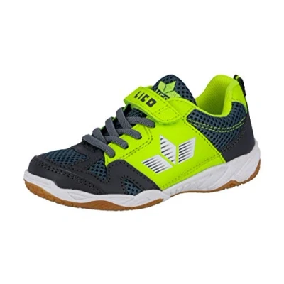 Imagen de Lico Sport Vs, Zapatillas de Deporte Interior Unisex niños Gris Anthrazit Lemon, 31 EU