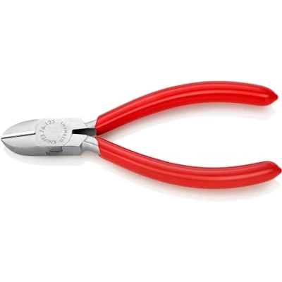 Imagen de Knipex 70 11 110 tronchese laterale per meccanica elettromeccanica cromata, rivestiti in resina sintetica 125 mm
