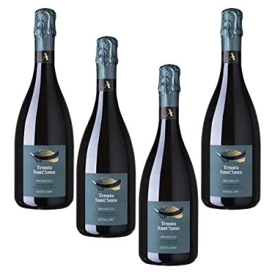 Imagen de Prosecco DOC Extra Dry Tenuta Sant&#039;Anna (4 botellas Magnum 1,5 litros)