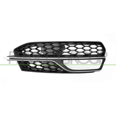 Imagen de PRASCO AD3242137 Rejilla Parachoques con orificio(s) para faros antiniebla Delante, derecha AUDI: A3 Sportback, Hatchback