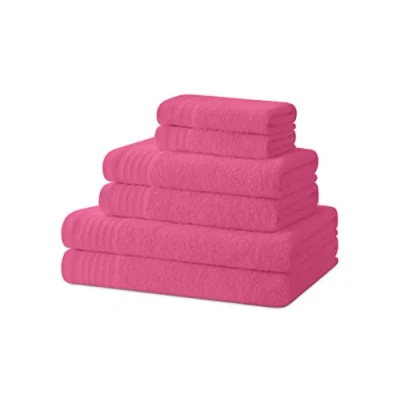 Imagen de Degrees home Toallas baño Juego de 2 Ducha, Manos y bidé 100% Algodón 480 g/m2