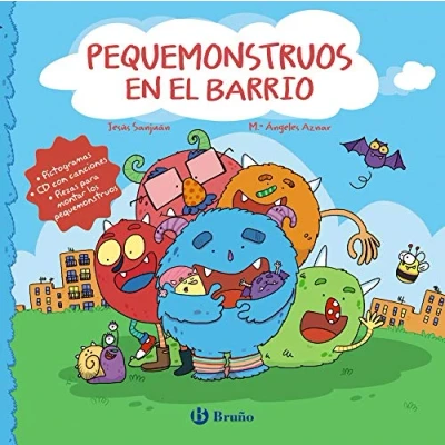 Imagen de Pequemonstruos en el barrio (Castellano A PARTIR DE 3 AÑOS Cuentos cortos)