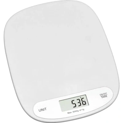 Imagen de TFA Dostmann Báscula de cocina digital con pantalla LCD, 50.2003.02, función pesaje Tara, sensor táctil, plástico, 155 x 200 15 mm