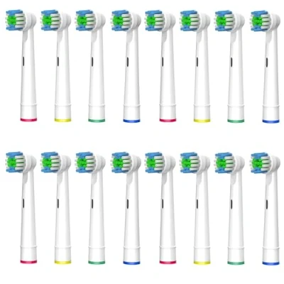 Imagen de SOFTMATE Cabezales de recambio compatibles con Oral B cepillo dientes eléctrico, 16 unidades