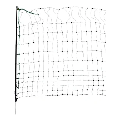 Imagen de Malla para Aves 25 m Verde, 112 cm piqueta de una Punta, sin Conductor