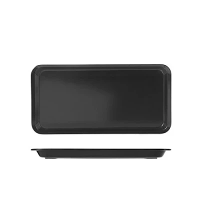 Imagen de H&amp;h set in melamina nero cm 40x20x2