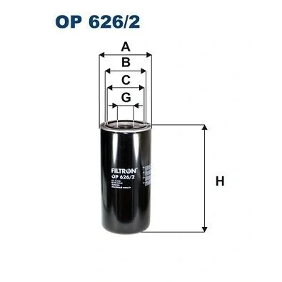 Imagen de FILTRON OP 626/2 Filtro de aceite M 42 X 2 enroscable