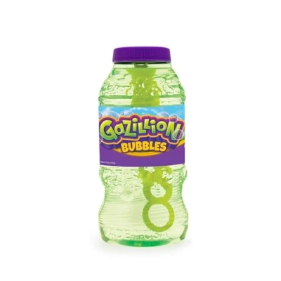 Imagen de GAZILLION Bubbles Botella 2L solución premium para pompas azillion 2 Litre Bottle Solution, color verde, Litros (Funrise Toy 35383)