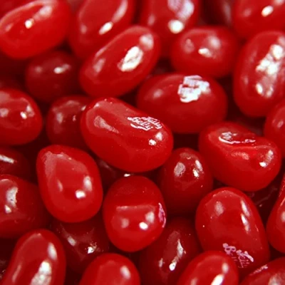 Imagen de Jelly Belly Beans, grageas con sabor a cereza, bolsa de 1 Kg, caramelos masticables en forma judías