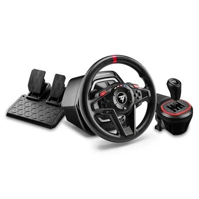 Imagen de Thrustmaster T128 Shifter Pack, Volante de Carreras y TH8S Add On, Compatible con Xbox PC