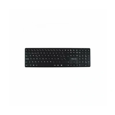 Imagen de Teclado Bluetooth V7 Kw550esbt Qwerty Español Negro