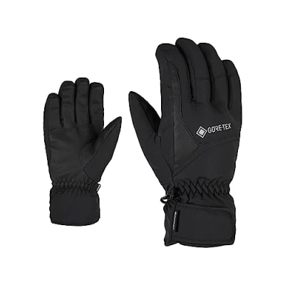 Imagen de Ziener Gloves Garwen Guantes De Esquí Gore Tex Hombre, Black, 6,5