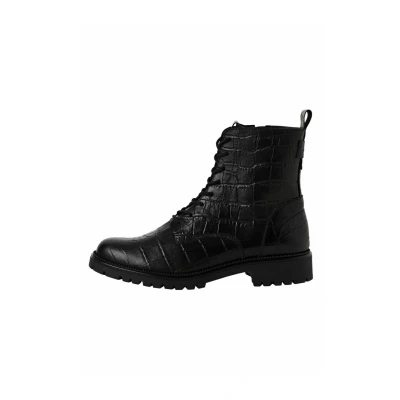 Imagen de Tamaris Touchit Botines con cordones, Mujer, Talla: 36, Black croco Zapatos