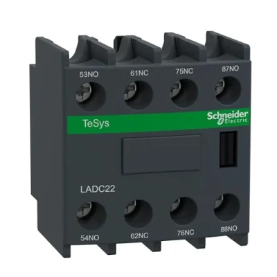 Imagen de Schneider Electric LADC22 Tesys D Bloque de Contactos Aux 2 No + NC, Conexión por Tornillo