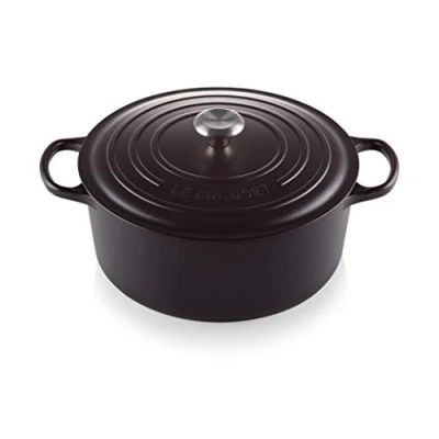 Imagen de Le Creuset Casserole Signature Satin Black ø 30 cm / 8.1 Liter