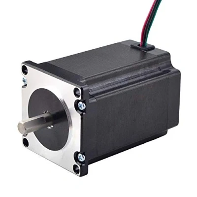 Imagen de STEPPERONLINE Motor paso a Nema 23 de 2.4 Nm, 4.0 A, eje 8 mm, 57 x 82 4 cables