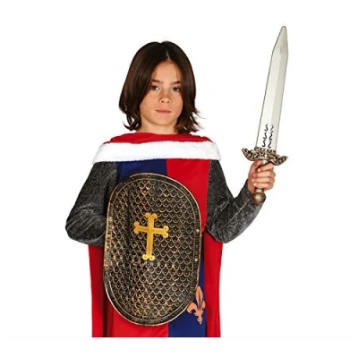 Imagen de Guirca Set con Escudo y Espada Medieval, Talla única, Color marrón (18711)