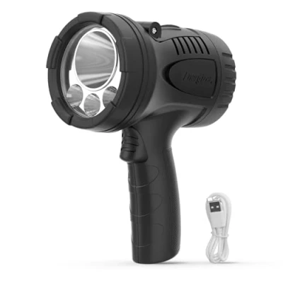 Imagen de Energizer Linterna LED Recargable, Foco Trabajo, Restistencia Agua, 600 Lumenes, Cable USB Incluido
