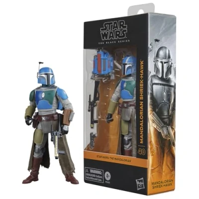 Imagen de STAR WARS The Black Series, Mandalorian Shriek Hawk, Figura Coleccionable de 15 cm