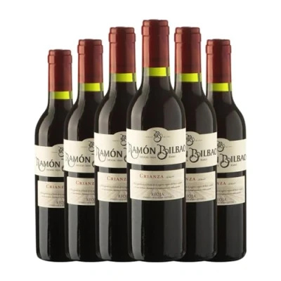 Imagen de Ramón Bilbao Tempranillo Rioja Crianza Media Botella 37 cl Vino tinto (Caja de 6 cl)