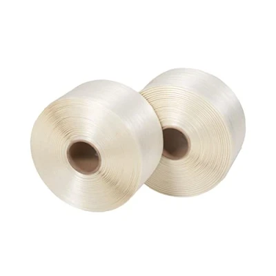 Imagen de 2 rollos de cinta poliéster 16 mm, 850 m, resistencia a la tracción: 450 kg, diámetro del núcleo: 76 mm (031.0200)