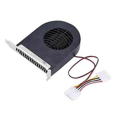 Imagen de Sistema PCI Slot Blower CPU Case DC Cooling Fan 12v 4pin Cooler para PC portátil