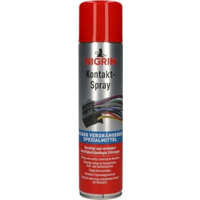 Imagen de NIGRIN Aerosol de contacto electrónico para limpieza y protección contactos electrónicos, 400 ml