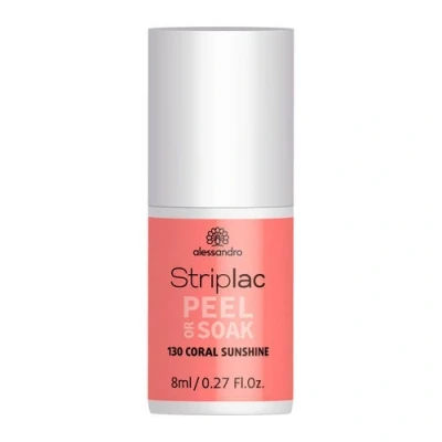 Imagen de Alessandro Striplac Peel Or Soak 130 Coral Sunshine 8 ml