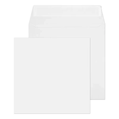 Imagen de Blake Puramente Todos los días 140 x mm Monedero Plaza Pelar y Sello del sobre blanco (paquete de 500)