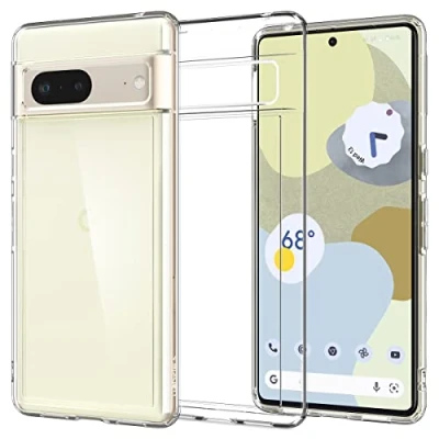 Imagen de Spigen Ultra Hybrid TPU Back Cover Transparente Google Pixel 7