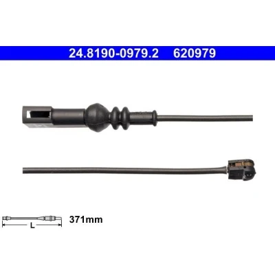 Imagen de ATE 24.8190 0979.2 Sensor de Desgaste Pastillas Frenos FORD: Transit V363 Furgón, Camión plataforma / Chasis