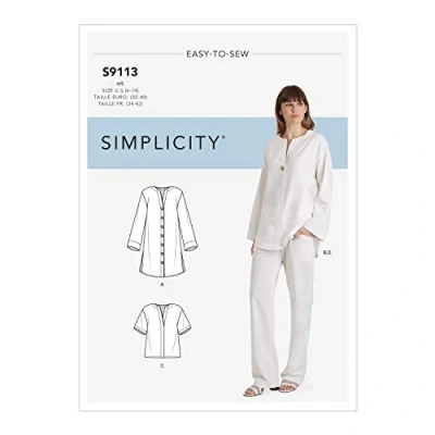 Imagen de Simplicity SS9113U5 S9113 Patrones de Costura para Pantalones Mujer, Varios, U5 (16 18 20 22 24)