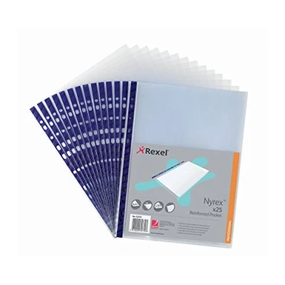 Imagen de Rexel Nyrex 12233 Archivadores, Ficheros Archivadores (A4, PVC, apertura superior, transparente)