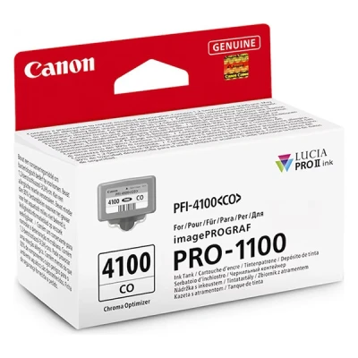 Imagen de imagePROGRAF PRO 1100 Canon PFI 4100CO cartucho de tinta optimizador croma