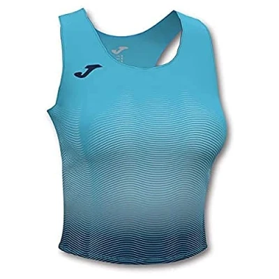 Imagen de Joma Elite VII Top Running, Mujer, Turquesa flúor Marino, M