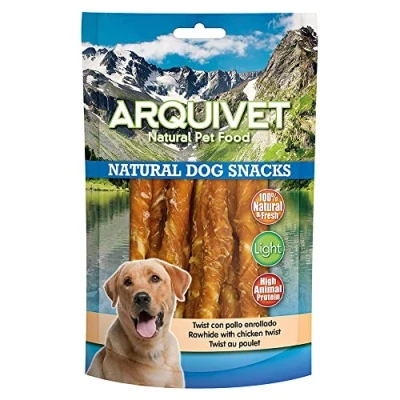 Imagen de Arquivet Twist con Pollo Enrollado 13 cm, 350 g (Paquete de 1)