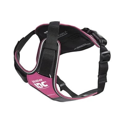 Imagen de Julius K9, Arnés IDC Longwalk, Rosa Gris, Tamaño: L