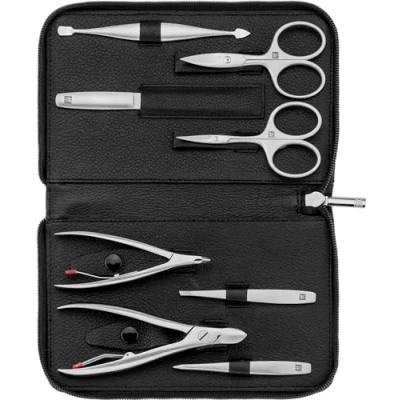 Imagen de ZWILLING Set de Manicura y Pedicura, 5 piezas, Competencia Asiática, Cuero, Regalo, Premium, Negro