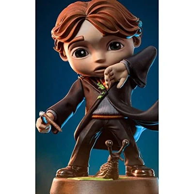 Imagen de Iron Studios Minico Harry Potter Ron Weasley with Broken Wand PVC Statue