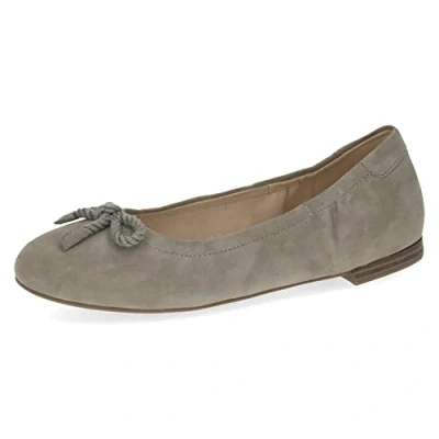Imagen de CAPRICE 9 22112 20, Bailarina Mujer, Verde (Salvia Suede), 40 EU