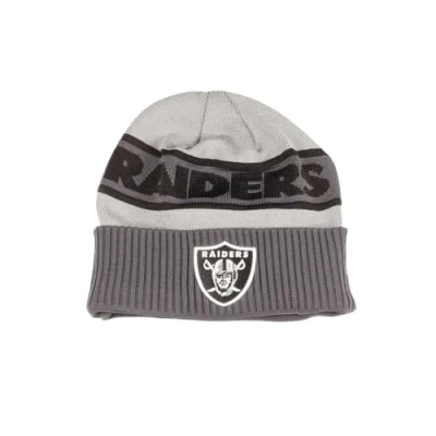 Imagen de New Era Las Vegas Raiders NFL 2023 Sideline Tech Knit CW Gray Beanie One Size