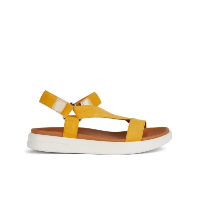 Imagen de Geox D Xand 2s B, Sandalias Deportivas Mujer, Amarillo Lt Gold, 39 EU