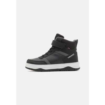 Imagen de Viking Squad WARM WP Unisex Botines con cordones para niños, Talla: 31, Black Zapatos
