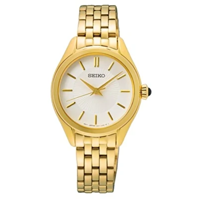 Imagen de Seiko Reloj Analógico para Mujeres de Cuarzo con Correa en Acero Inoxidable SUR538P1