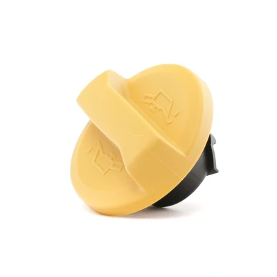 Imagen de FEBI BILSTEIN 33677 Tapa, tubuladura de relleno aceite amarillo con junta anular OPEL: Astra G Berlina, Vectra B H Hatchback