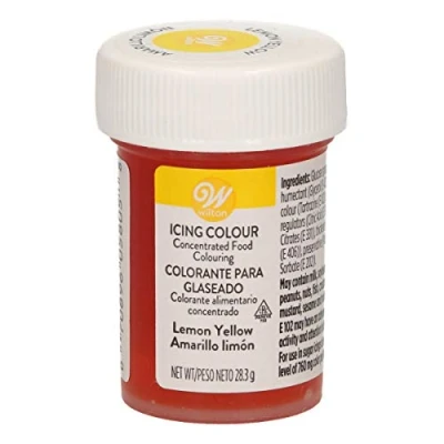 Imagen de Wilton Colorante Alimenticio para Glaseado en Pasta, 28.3g, Color Amarillo Limón, 04 0 0031