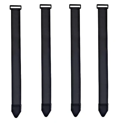 Imagen de Upbeat Cinchas Elásticas con Cierres de Gancho 61x5 cm(4 piezas), Correas Multiusos Textiles Autoadherentes para Bicicletas, Pantalones, Equipaje, Esterillas Yoga, Mangueras, Cables