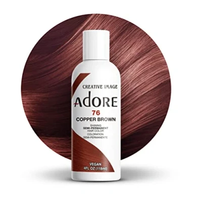 Imagen de Adore Shining Tinte semipermanente para el cabello, marrón cobre 76