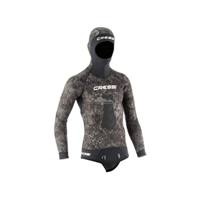 Imagen de Cressi Apnoe tracina 5 mm Traje, Unisex, Camuflaje, XXL (6)